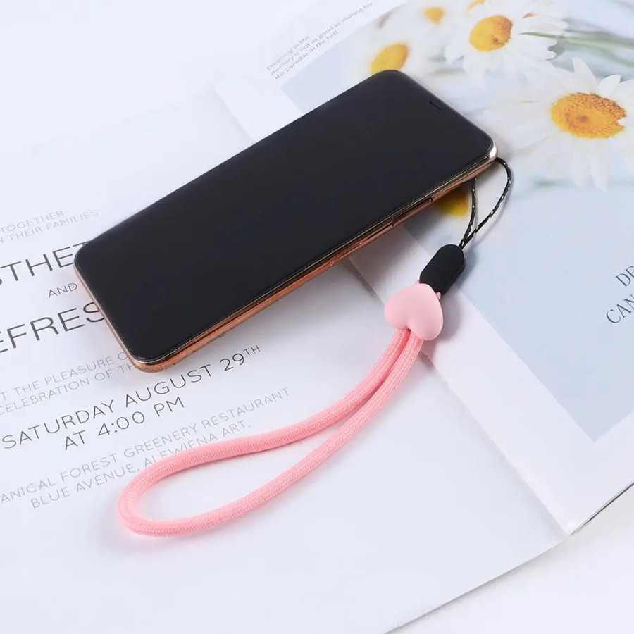 Telefon aksessuarlari Braid Anti-Yoʻqotilgan lanyard osilgan shnuri Uyali telefon boʻyinbogʻi Mobil telefon uchun lanyard Key Lanyard Mobil telefon lanyard