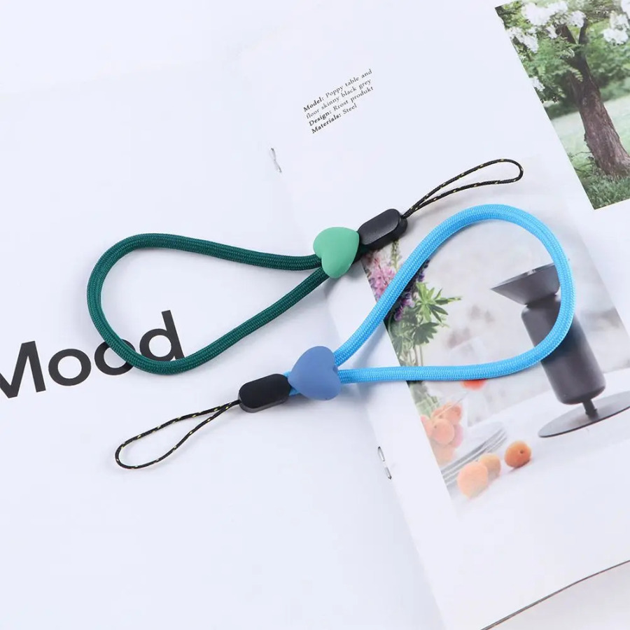 Telefon aksessuarlari Braid Anti-Yoʻqotilgan lanyard osilgan shnuri Uyali telefon boʻyinbogʻi Mobil telefon uchun lanyard Key Lanyard Mobil telefon lanyard