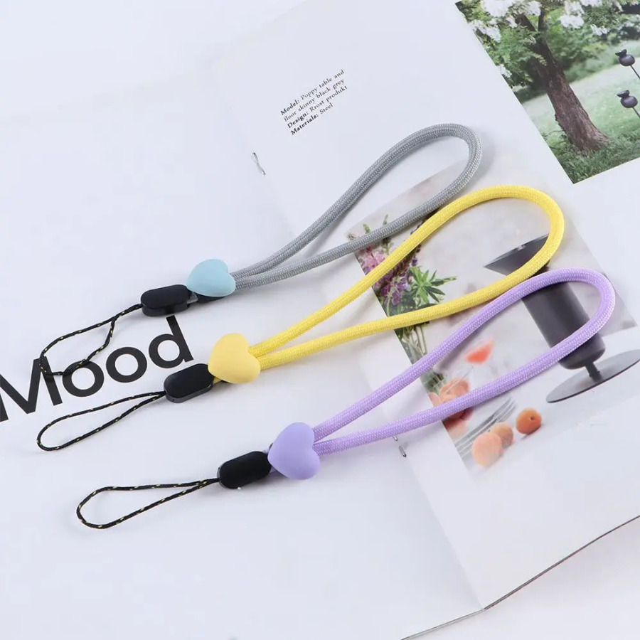 Telefon aksessuarlari Braid Anti-Yoʻqotilgan lanyard osilgan shnuri Uyali telefon boʻyinbogʻi Mobil telefon uchun lanyard Key Lanyard Mobil telefon lanyard