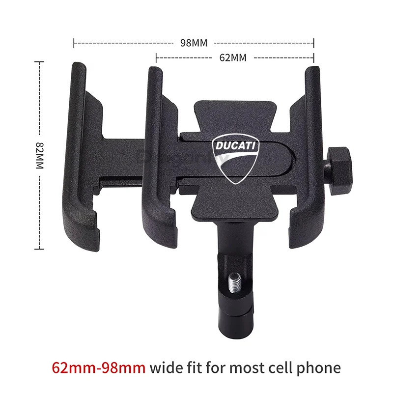 Ducati Multistrada 950 1100 1260 1200 S Sport Monster 600 uchun mototsikl aksessuarlari mobil telefon ushlagichi GPS navigatsiya moslamasi