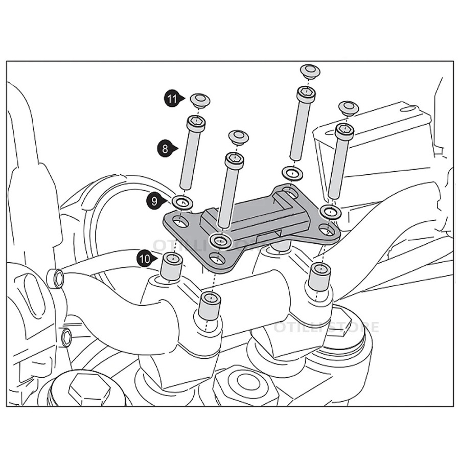 Новинка для 125 Duke 2011-2016 2015 2014 2013 2012, аксессуары для мотоциклов, черный держатель для мобильного телефона, GPS-подставка, кронштейн