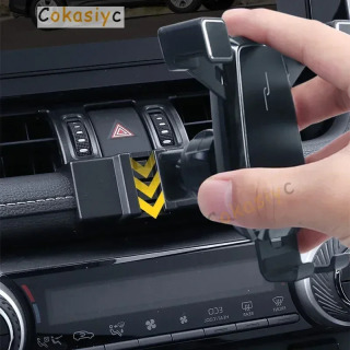 Аксессуары для Toyota RAV4 2019 2020 2021 2022, гравитационный автомобильный держатель для телефона, специальное крепление для вентиляционного отверстия, зажим, держатель для мобильного телефона