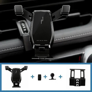Аксессуары для Toyota RAV4 2019 2020 2021 2022, гравитационный автомобильный держатель для телефона, специальное крепление для вентиляционного отверстия, зажим, держатель для мобильного телефона черный