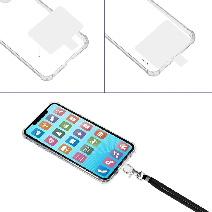 YANGI Universal sozlanishi mumkin boʻlgan telefon tasmali mobil telefon osilgan boʻyinbogʻli boʻyinbogʻlar yoʻqolgan boʻyinbogʻlar mobil telefon aksessuarlari