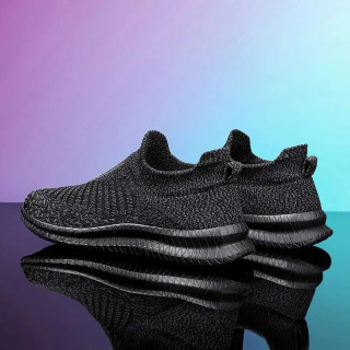 Erkaklar poyafzallari Qulay engil krossovkalar Erkaklar nafas oladigan toʻrli yurish poyafzallari Casual loafers Plus Size 49 Zapatillas de deporte