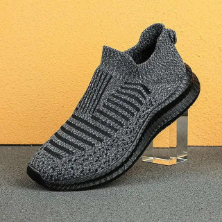 Erkaklar poyafzallari Qulay engil krossovkalar Erkaklar nafas oladigan toʻrli yurish poyafzallari Casual loafers Plus Size 49 Zapatillas de deporte