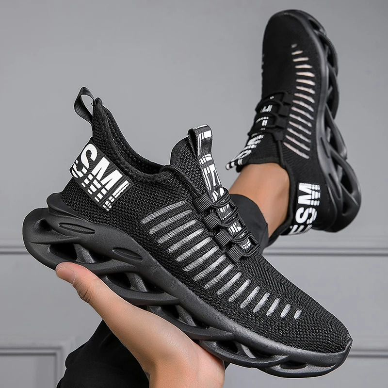 Men's Shoes Comfortable Sneakers Breathable Sneaker Shoes For Women Mesh Tennis Shoes Outdoor Unisex Air Waling Casual Shoes