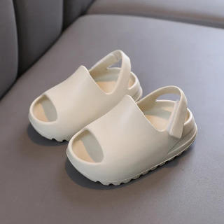Bolalar shippaklari, yozgi kiyimlar, sandallar, shippaklar, ulgurji savdo, plyaj poyafzallari, Dropshipping, chaqaloqlar uchun tuflilar, bolalar tuflilari Бежевый 1.5