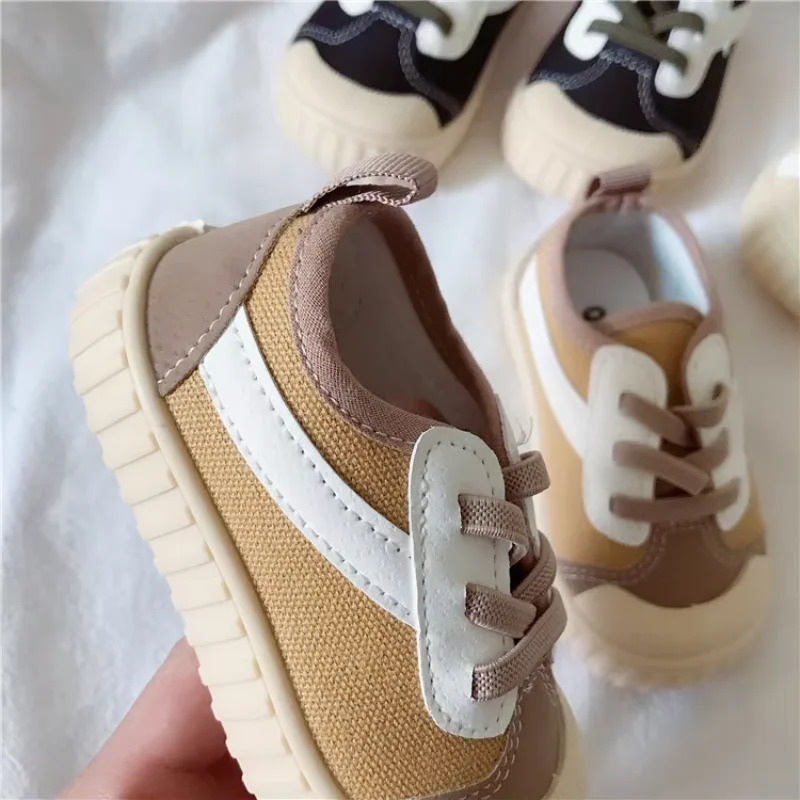 Bolalar poyafzallari Bolalar uchun qizlar uchun krossovkalar Kichkintoylar uchun krossovkalar Kundalik poyabzallar Oʻgʻil bolalar uchun moda nafas oladigan sport poyafzallari hajmi 21-30