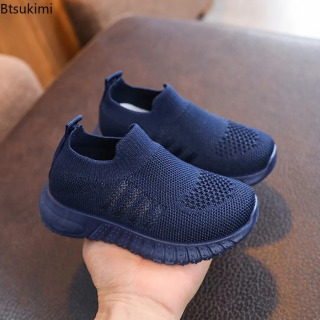 Bolalar poyafzallari Bahorgi yozgi bolalar krossovkalari Yumshoq nafas oluvchi toʻrli oʻgʻil bolalar poyafzallari Kundalik slip On-slip yurish poyabzali Qizlar uchun poyabzal