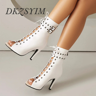 Seksi ayollar Stiletto ochiq burunli raqs poyafzallari Qizlar raqsi oyoq Bilagi zoʻr botinkalar Ayollar Lotin Salsa Ayollar baland poshnali Balo zalida raqs poyabzali