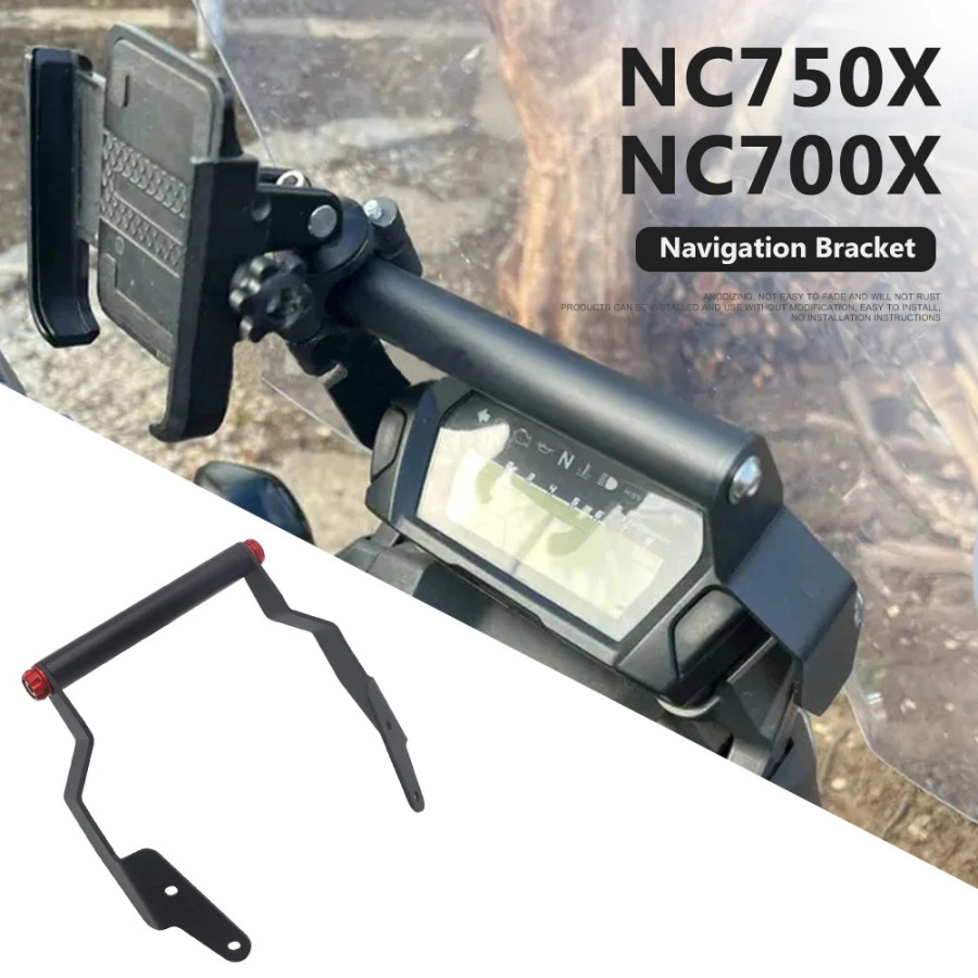 Honda NC750X NC700X NC700X 700X NC 750X mobil telefon ushlagichi uchun mototsikl aksessuarlari GPS navigatsiya braketini qoʻllab-quvvatlash