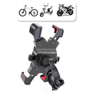 Velosiped telefon ushlagichi Velosiped aksessuarlari sozlanishi mototsikl stendi 360° aylanadigan GPS klipi Velosiped MTB aksessuarlari Velosipedlar Sport