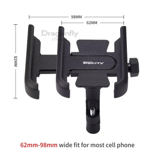 Yamaha Tricity 300 125 155 2018 2019 2020 2021 uchun mototsikl aksessuarlari mobil telefon ushlagichi GPS navigatsiya oʻrnatish braketi