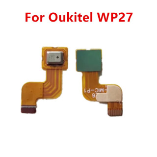 Для сотового телефона Oukitel WP27, новый оригинальный микрофон, боковые детали FPC, гибкий кабель для микрофона, запасные части Коричневый