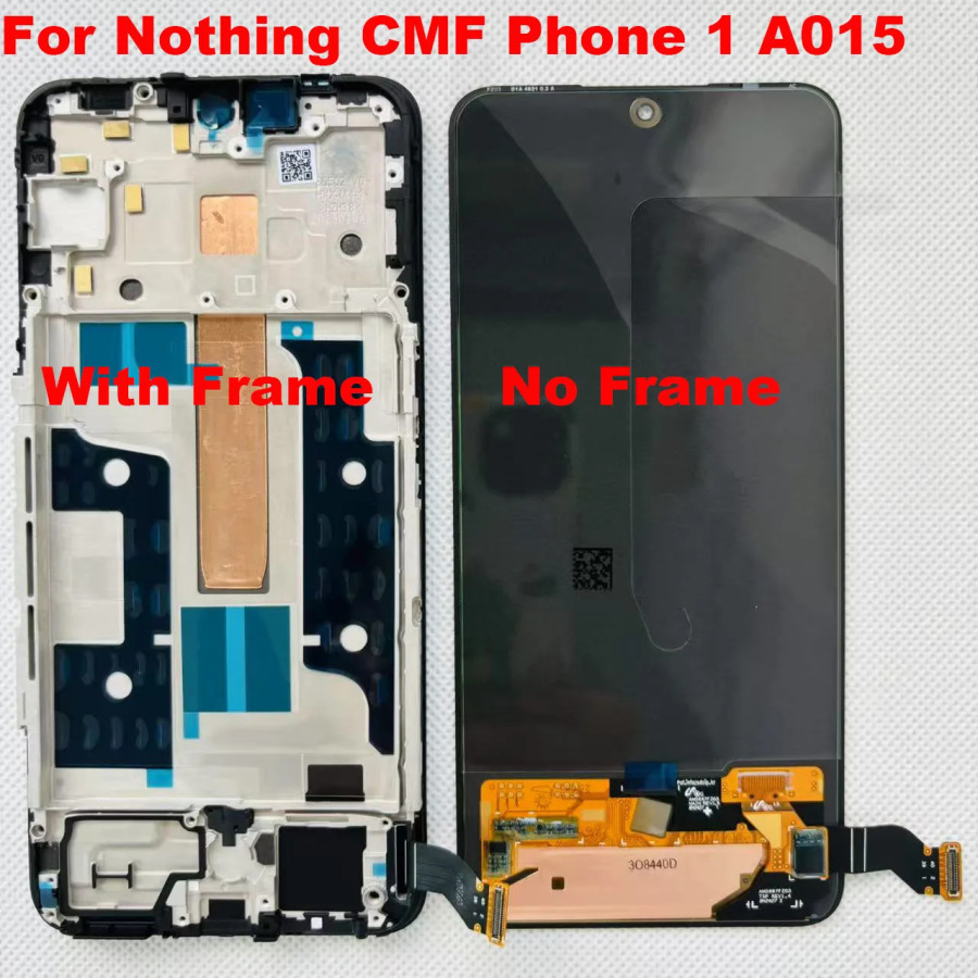 6,67 "AMOLED оригинальный новый 120 Гц для телефона CMF 1 ЖК-дисплей с цифровым преобразователем сенсорного экрана в сборе, запасные части для ремонта