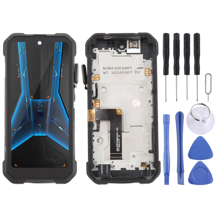 Для Unihertz 8849 Tank Mini 1, ЖК-экран с дигитайзером, полная сборка, запасные части для мобильных телефонов