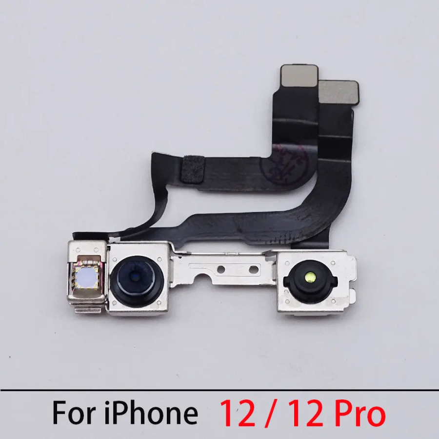 iPhone 12 12 Pro uchun yuqori sifatli sinovdan oʻtgan mobil telefon qismlarini almashtirish Face ID moduli yaqinlik yorugʻlik sensori bilan old kamera