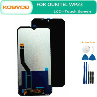 100% yangi original sensorli LCD displey Oukitel WP23 WP23 PRO WP28 WP36 WP38 telefonini almashtirish qismlarini demontaj qilish vositasi