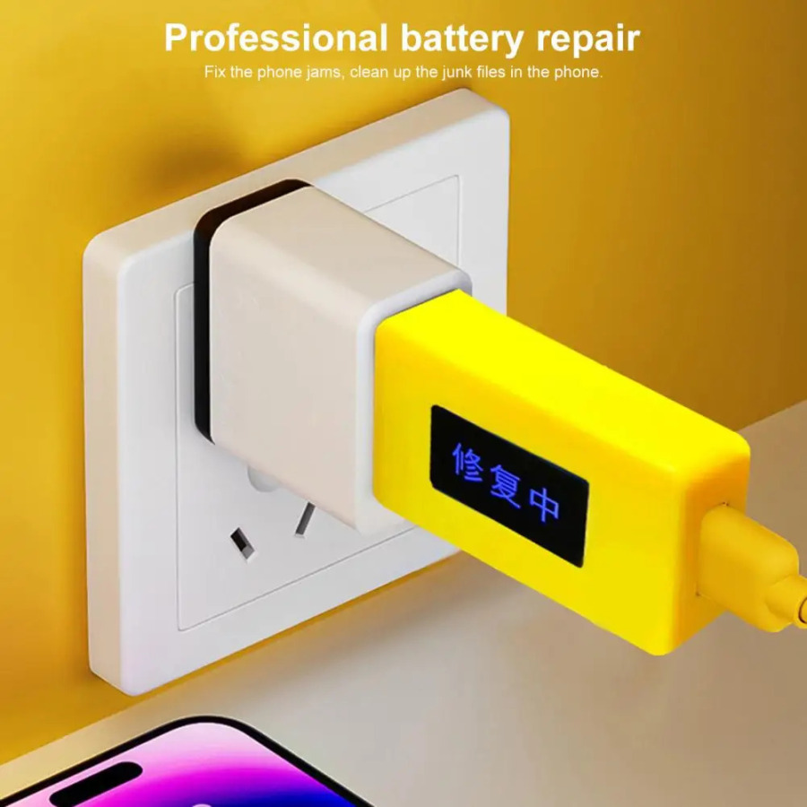 Smartfon batareyasini taʻmirlash qurilmasi Koʻp maqsadli USB mobil telefon batareyasini taʻmirlash qurilmasi Telefoningiz, noutbukingiz, planshetingiz batareyasining ishlash muddatini uzaytiring