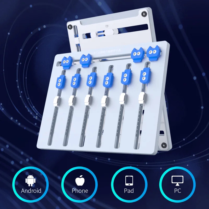 Приспособление Mijing для ремонта телефонов T22 T23 T24 T26 Универсальный подшипник PCB держатель для телефона материнской платы PCB пайка обслуживание ремонт