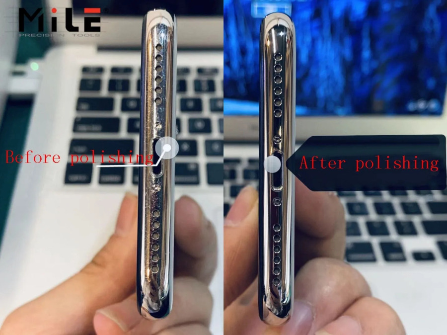 Chizmalarni olib tashlash, taʻmirlash va yoritish uchun mobil telefon ramkasi polishing pastasi, iPhone, Android va boshqalar uchun mos keladi.