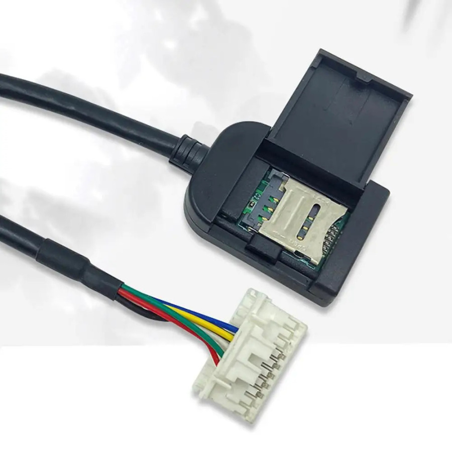 Адаптер слота для Sim-карты для Android GPS Мультимедиа с 20-контактным кабелем-автомобильные аксессуары запасная часть для стерео радио.