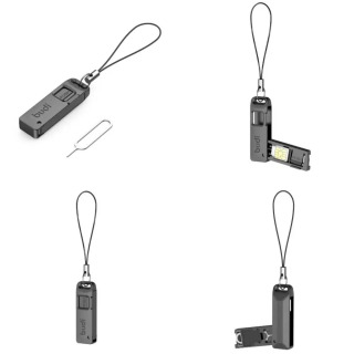 1 toʻplam koʻp funktsiyali SIM TF-karta saqlash qutisi TF SIM-karta saqlash qutisi igna tortish vositasi portativ lanyard karta uyasi toʻplami
