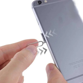 SIM-karta kalit tepsisi IPhone Samsung Xiaomi Huawei uchun portativ olib tashlash vositasi aksessuarlari