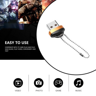 Мини-USB Micro USB 2,0 высокоскоростной адаптер SD/TF устройство чтения карт памяти для компьютера, настольного ноутбука, ноутбука, аксессуары для картриджей