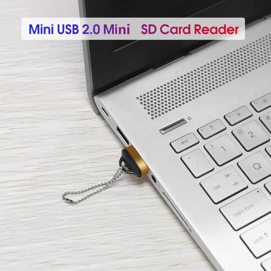 Мини-USB Micro USB 2,0 высокоскоростной адаптер SD/TF устройство чтения карт памяти для компьютера, настольного ноутбука, ноутбука, аксессуары для картриджей
