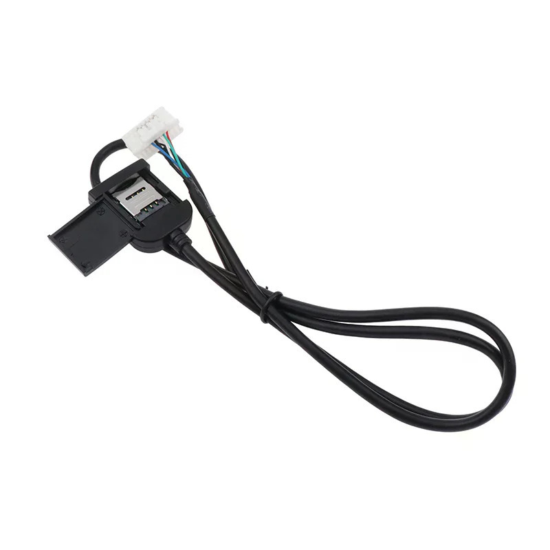 SIM-karta uyasi adapteri Android radio multimedia GPS 4G 20 pinli kabel ulagichi Avtomobil aksessuarlari almashtirish sim qismi